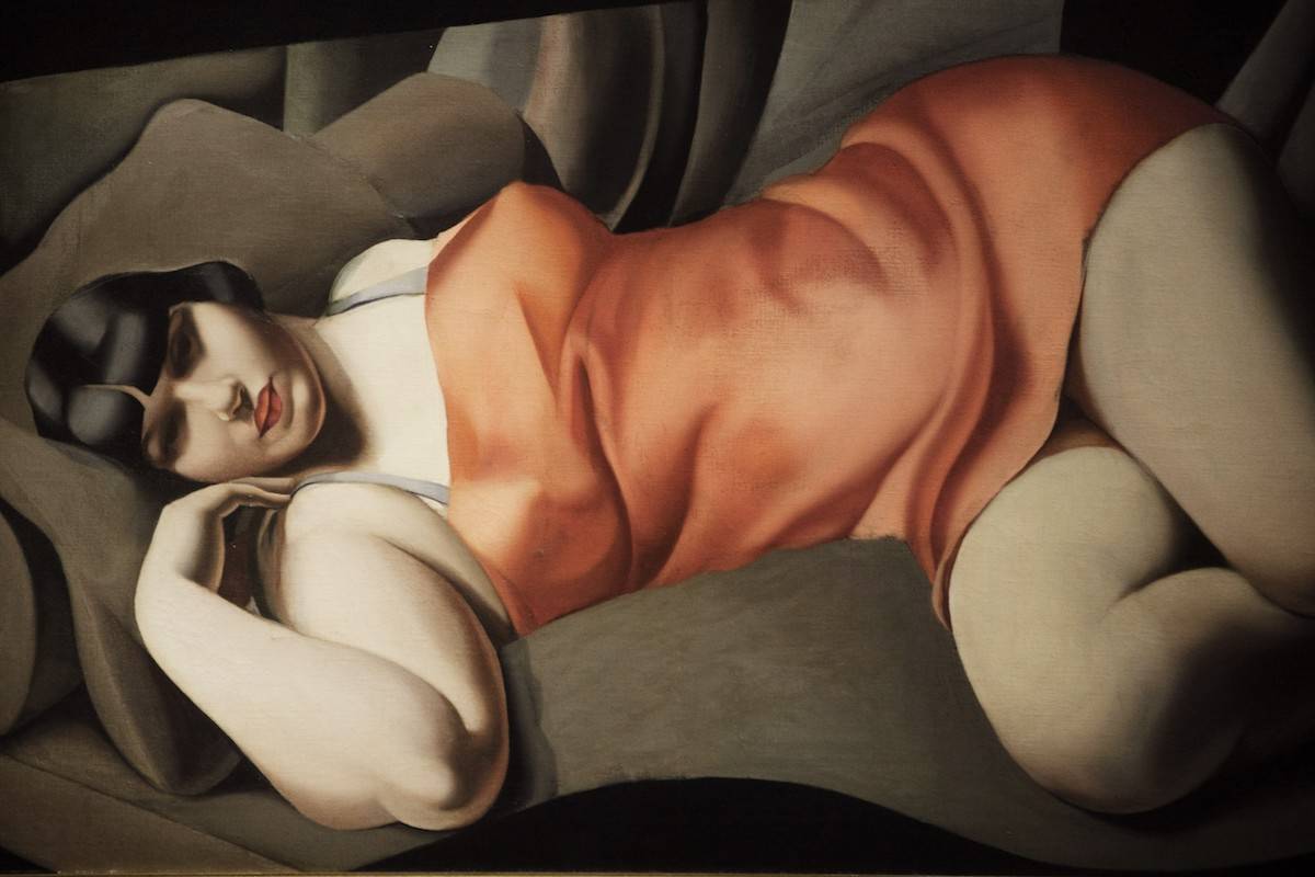 La Tunique Rose, Tamara Łempicka, 1927 rok (Fot. Donatella Giagnori /Eidon/Reporter)