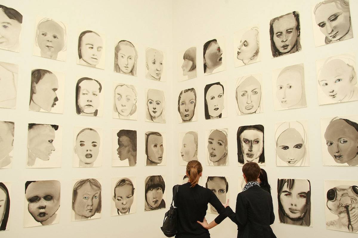 Wystawa prac Marlene Dumas w Museum of Modern Art w Nowym Jorku (Fot. Getty Images)