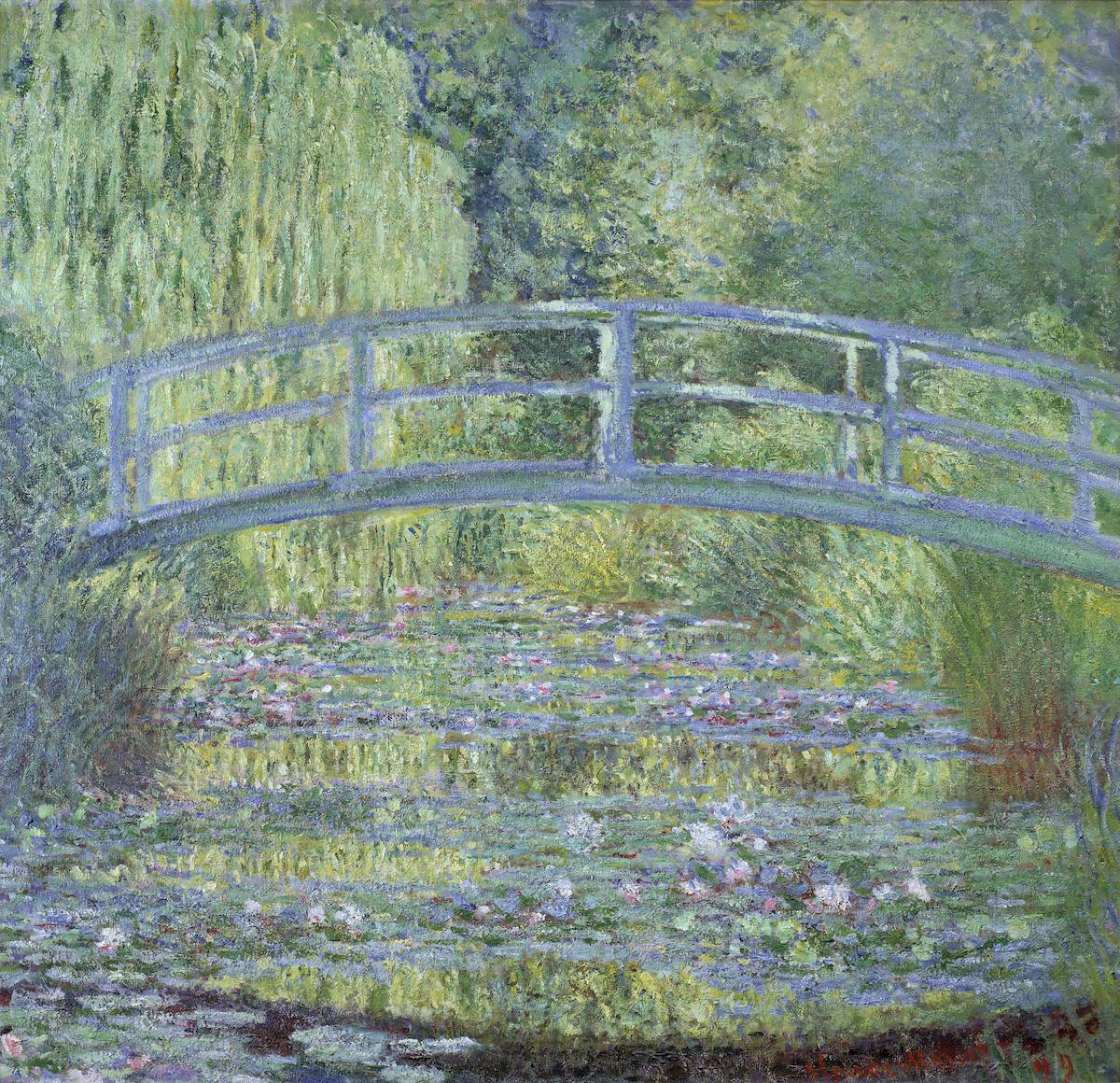 Ogród w Giverny był tematem wielu obrazów Moneta (Fot. Leemage/Corbis via Getty Images)