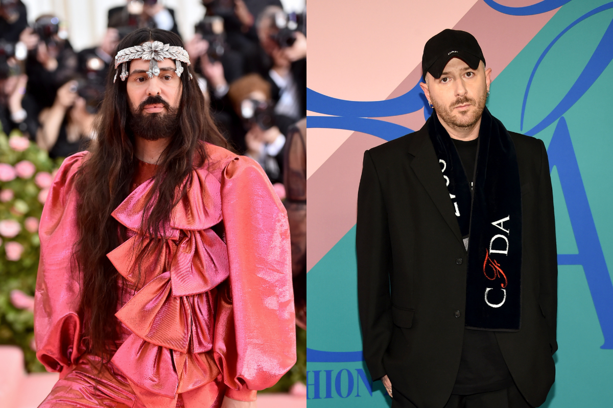 Alessandro Michele i Demna Gvasalia / Fot. Getty Images