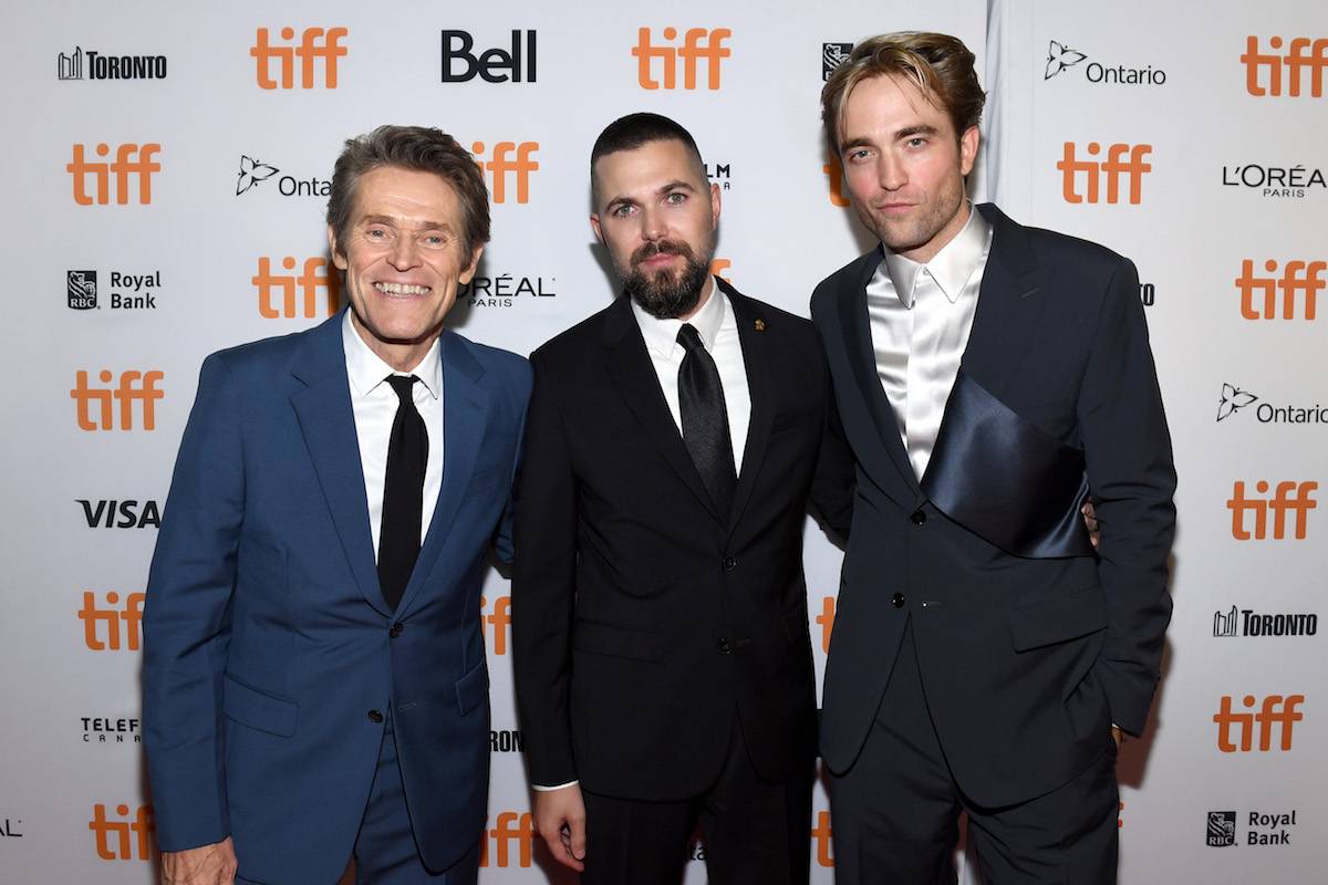 Willem Dafoe, Robert Eggers i Robert Pattinson na Międzynarodowym Festiwalu Filmowym w Toronto (Fot. GP Images/Getty Images)