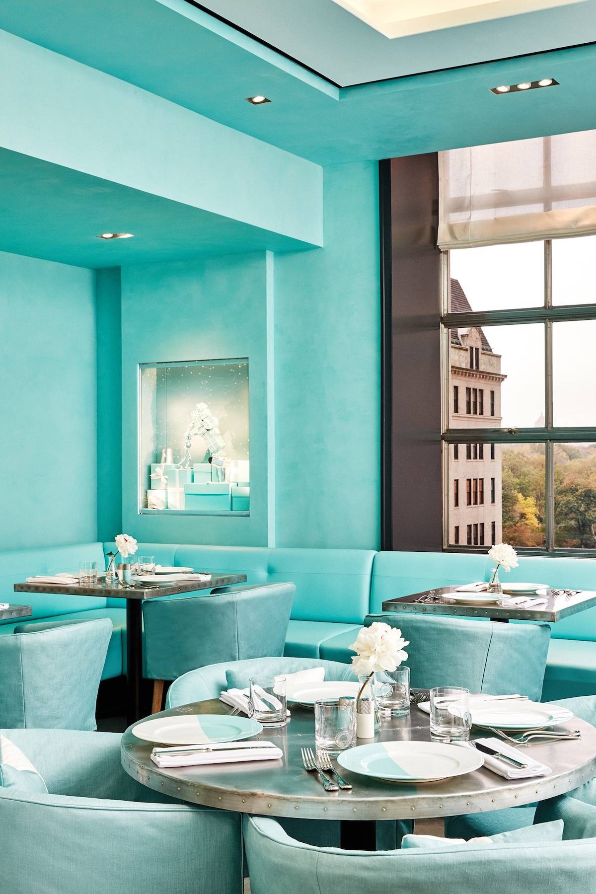 Kawiarnia Blue Box Café w Nowym Jorku (Fot. Tiffany & Co/Splash News/EAST NEWS)