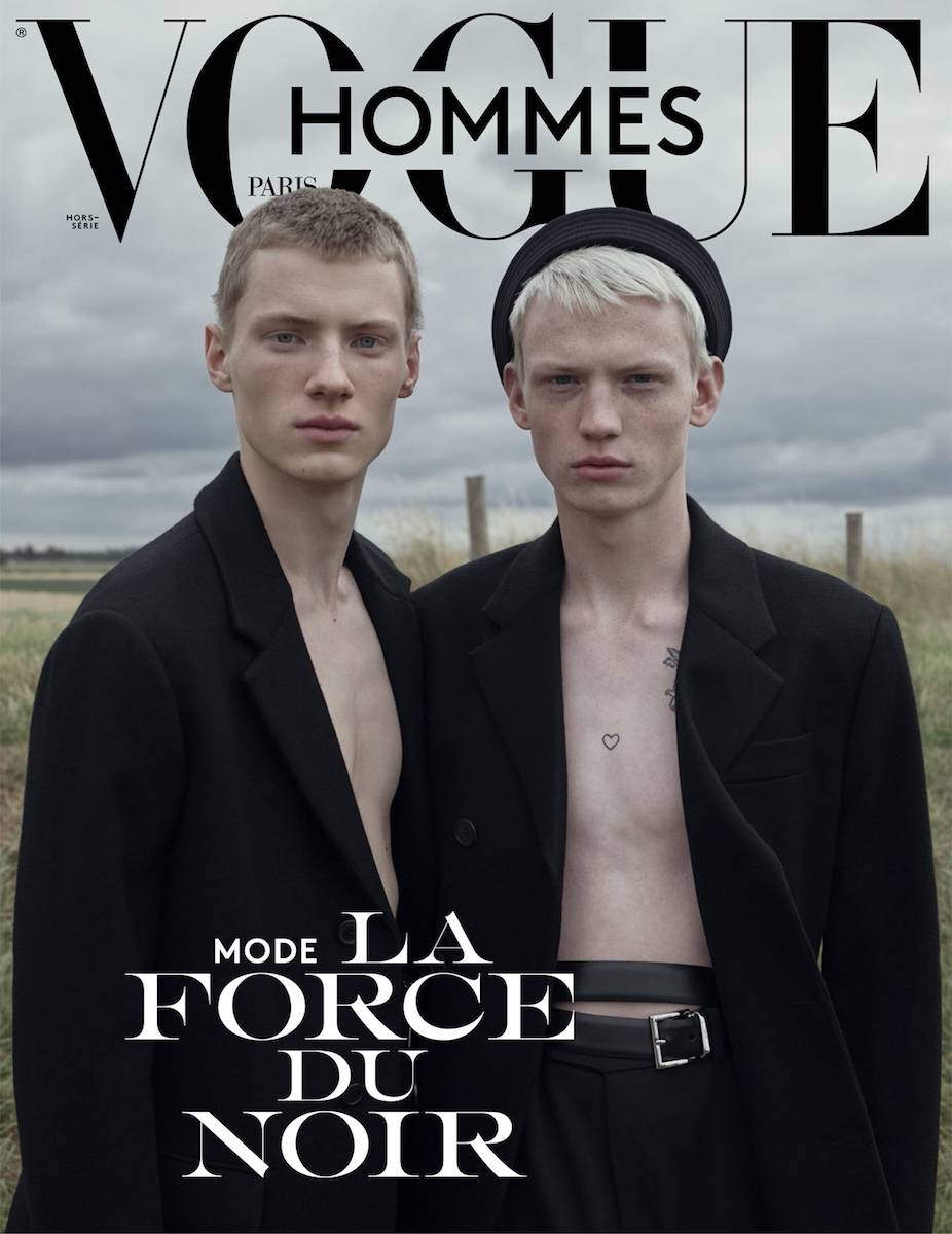 Październikowa okładka Vogue Hommes (Fot. materiały prasowe)