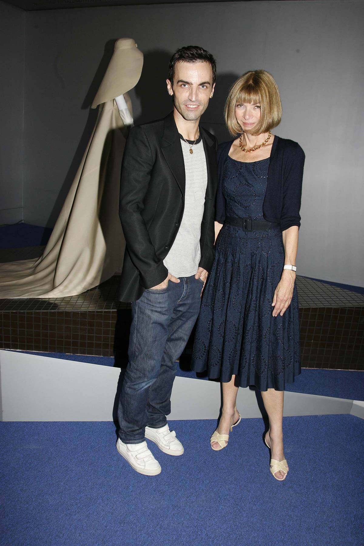 Nicholas Ghesquière i Anna Wintour, 2006 rok (Fot. Michel Dufour/WireImage)