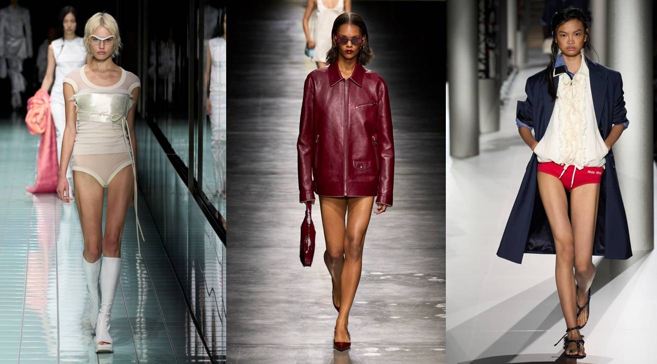 Sportmax, Gucci, Miu Miu / Fot. Spotlight. Launchmetrics / Agencja FREE