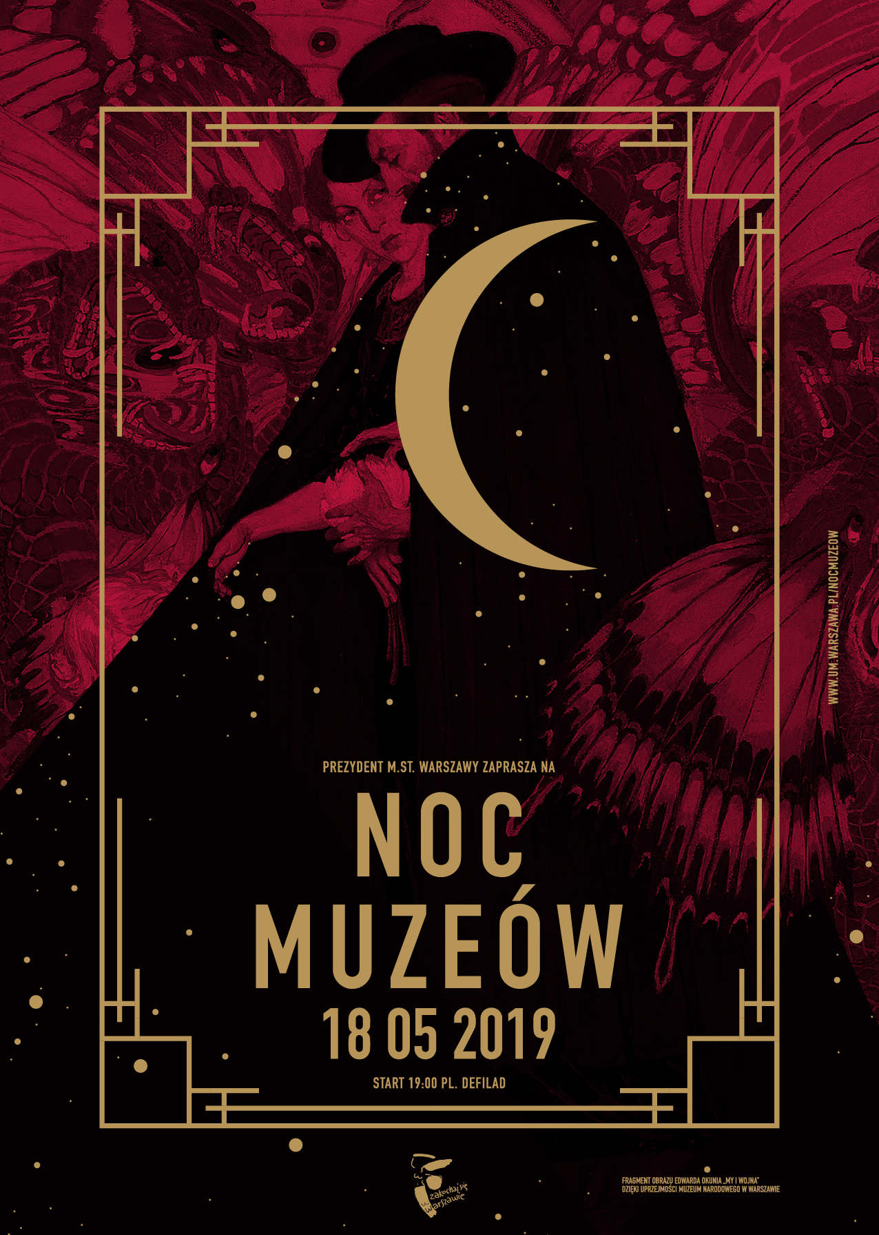 Plakat Nocy Muzeów (Fot. materiały prasowe)