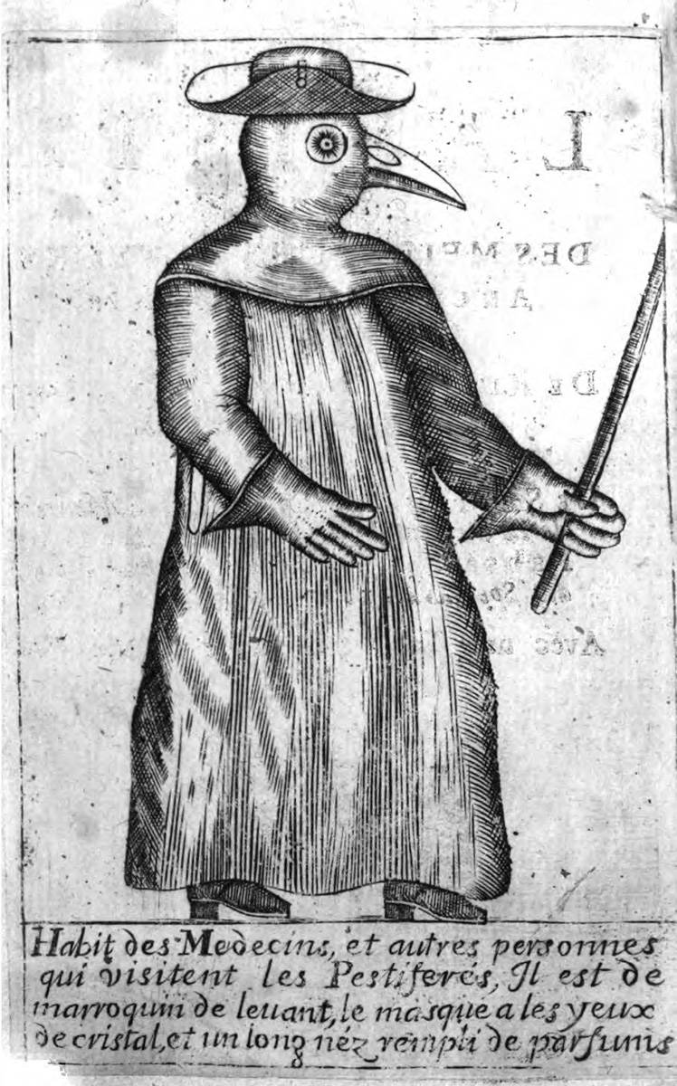 A Plague Doctor, Jean-Jacques Manget, 1721 rok