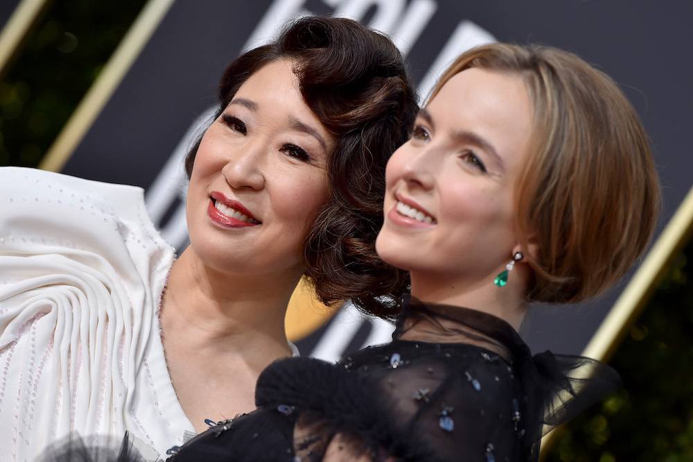 Sandra Oh i Jodie Comer (Fot. Getty Images)