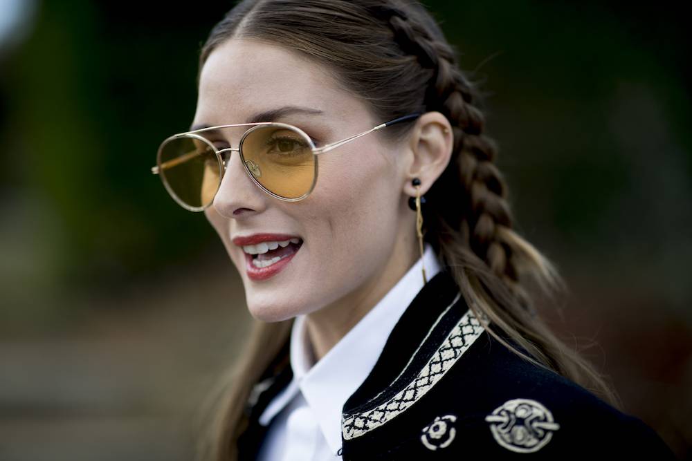 Olivia Palermo na tygodniu mody w Paryżu (Fot. Imaxtree)