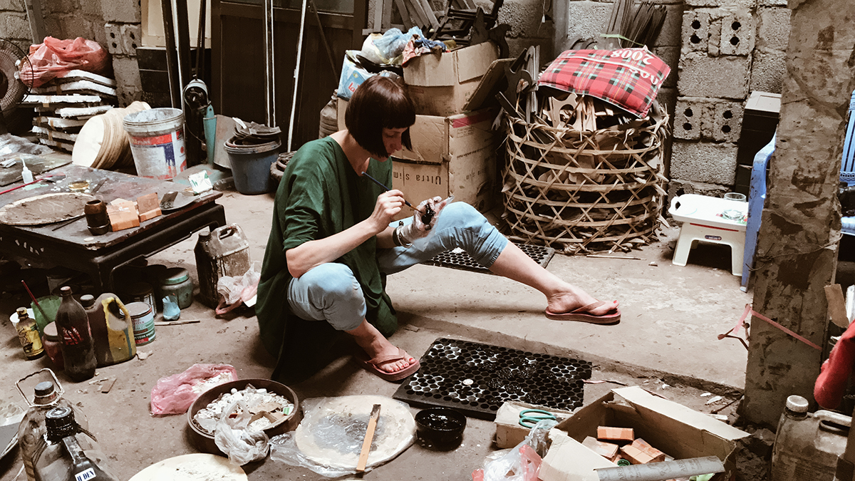 Anna Orska pracują nad nową kolekcją w Wietnamie (Fot. Materiały prasowe)