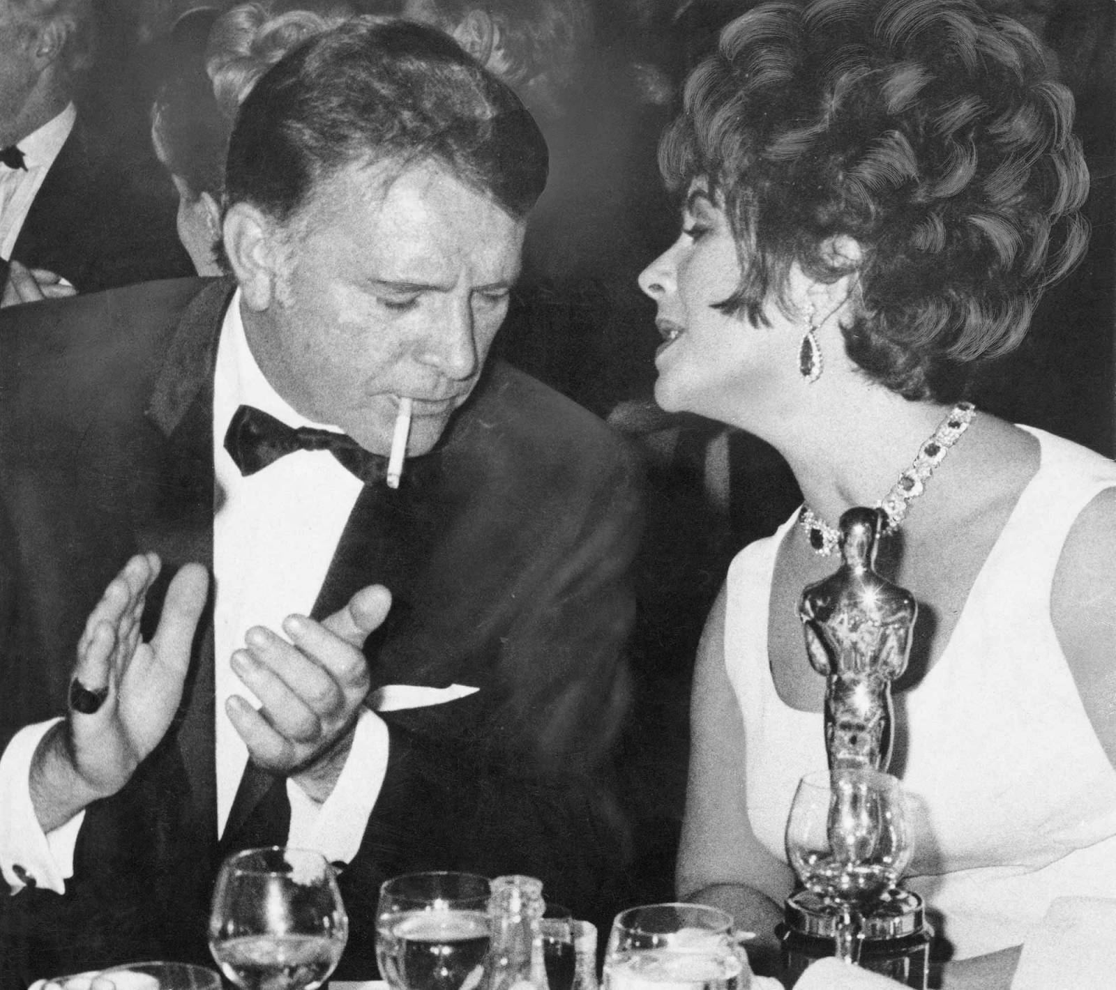 Elizabeth Taylor i Richard Burton. 1976 rok (Fot. Getty Images)