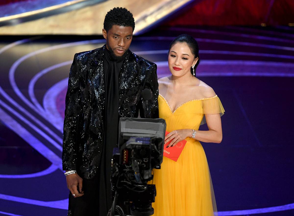 Chadwick Boseman i Constance Wu 