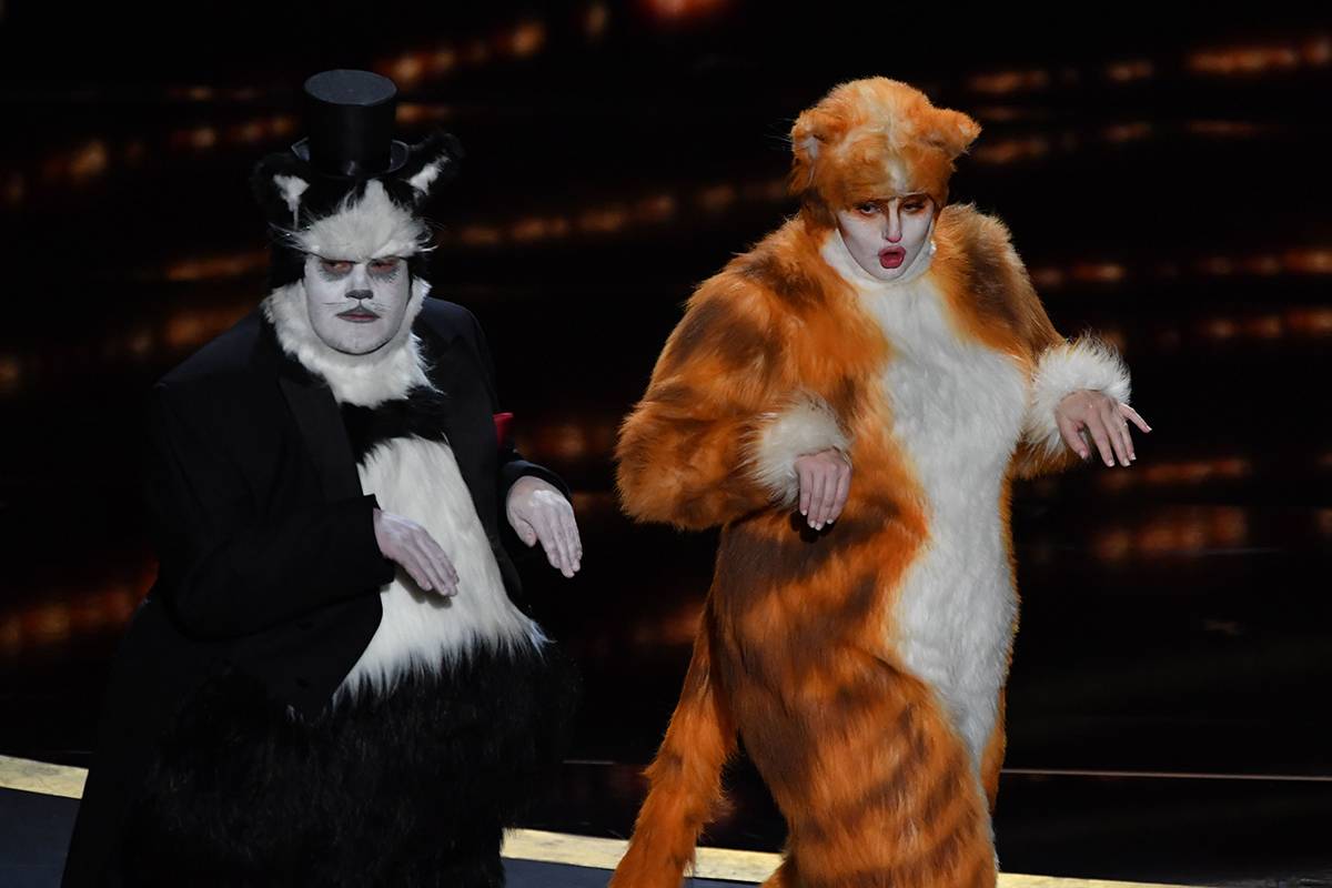 James Corden i Rebel Wilson (Fot. MARK RALSTON/AFP/East News)
