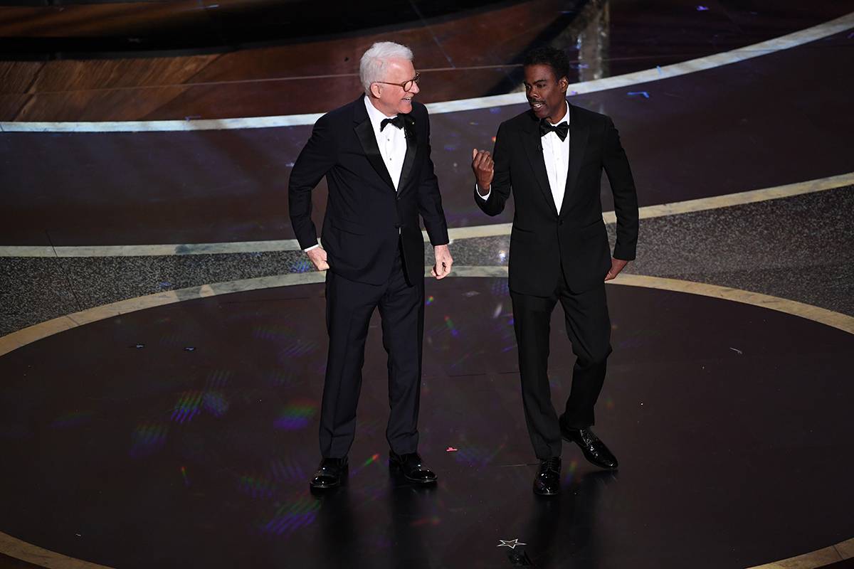 Steve Martin i Chris Rock (Fot. Getty Images)