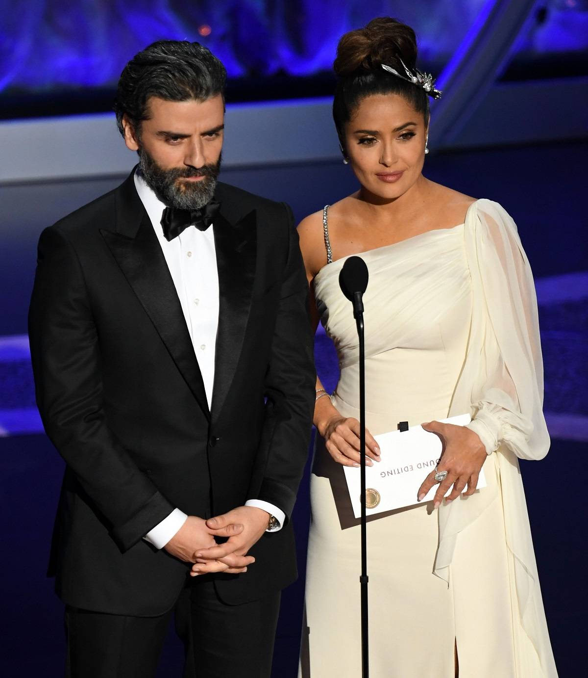 Oscar Isaac i Salma Hayek