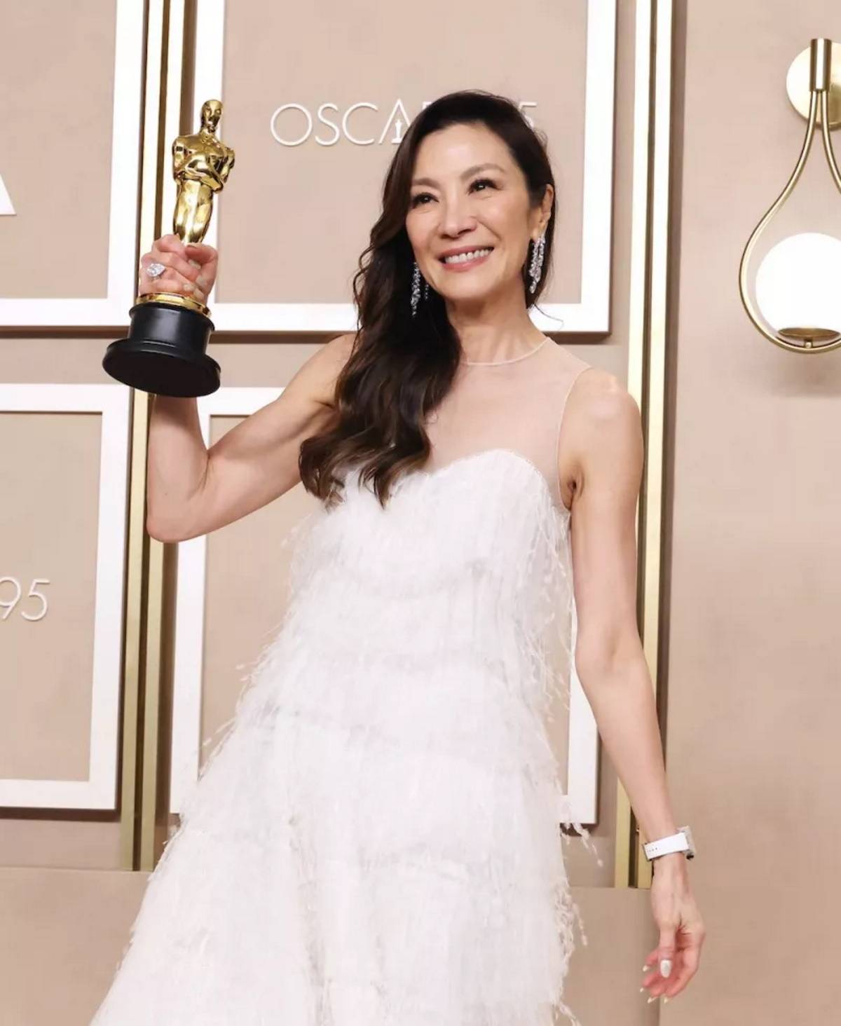 Michelle Yeoh podczas gali wręczenia Oscarów 2023