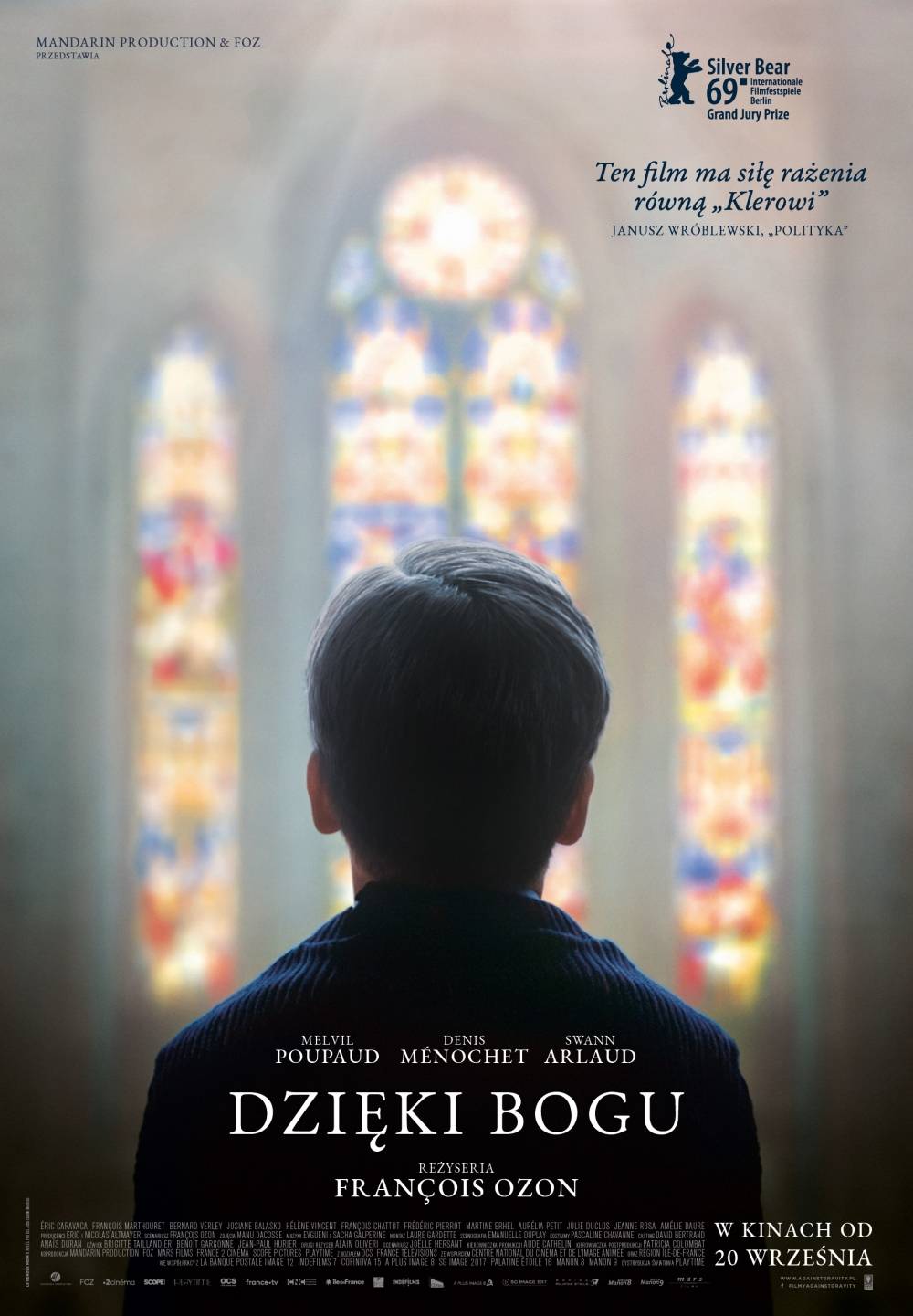 Plakat filmu Dzięki Bogu (Fot. Materiały prasowe)
