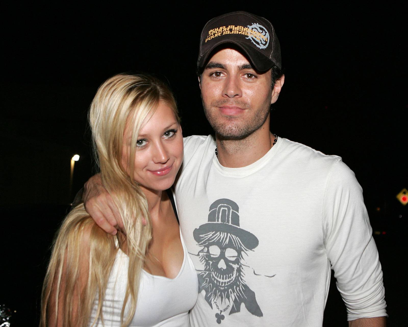 Enrique Iglesias i Anna Kournikova (Fot. Ralph Notaro/Getty Images)