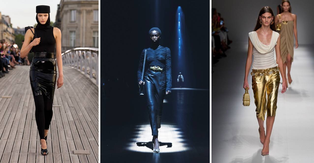 Alaia, Khaite, Blumarine / Fot. Spotlight. Launchmetrics