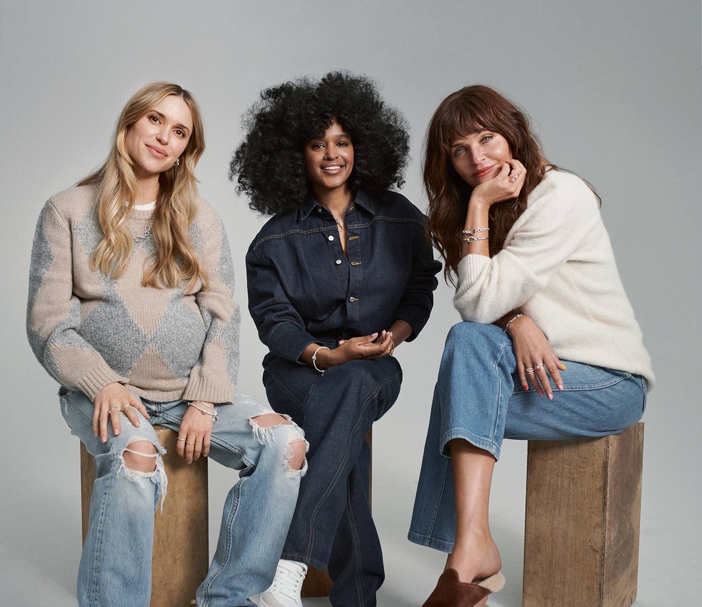 Pernille Teisbaek, Iris Gold i Helena Christensen