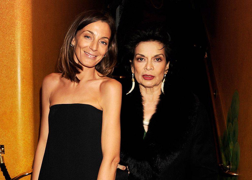 Phoebe Philo i Bianca Jagger (Fot. Getty Images)