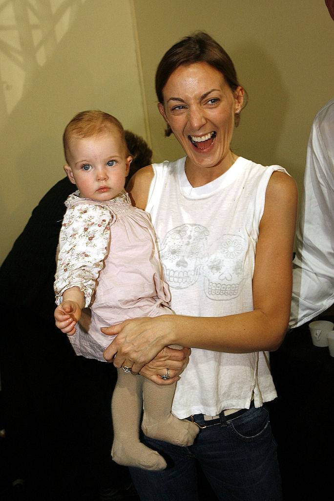 Phoebe Philo z córką (Fot. Getty Images)