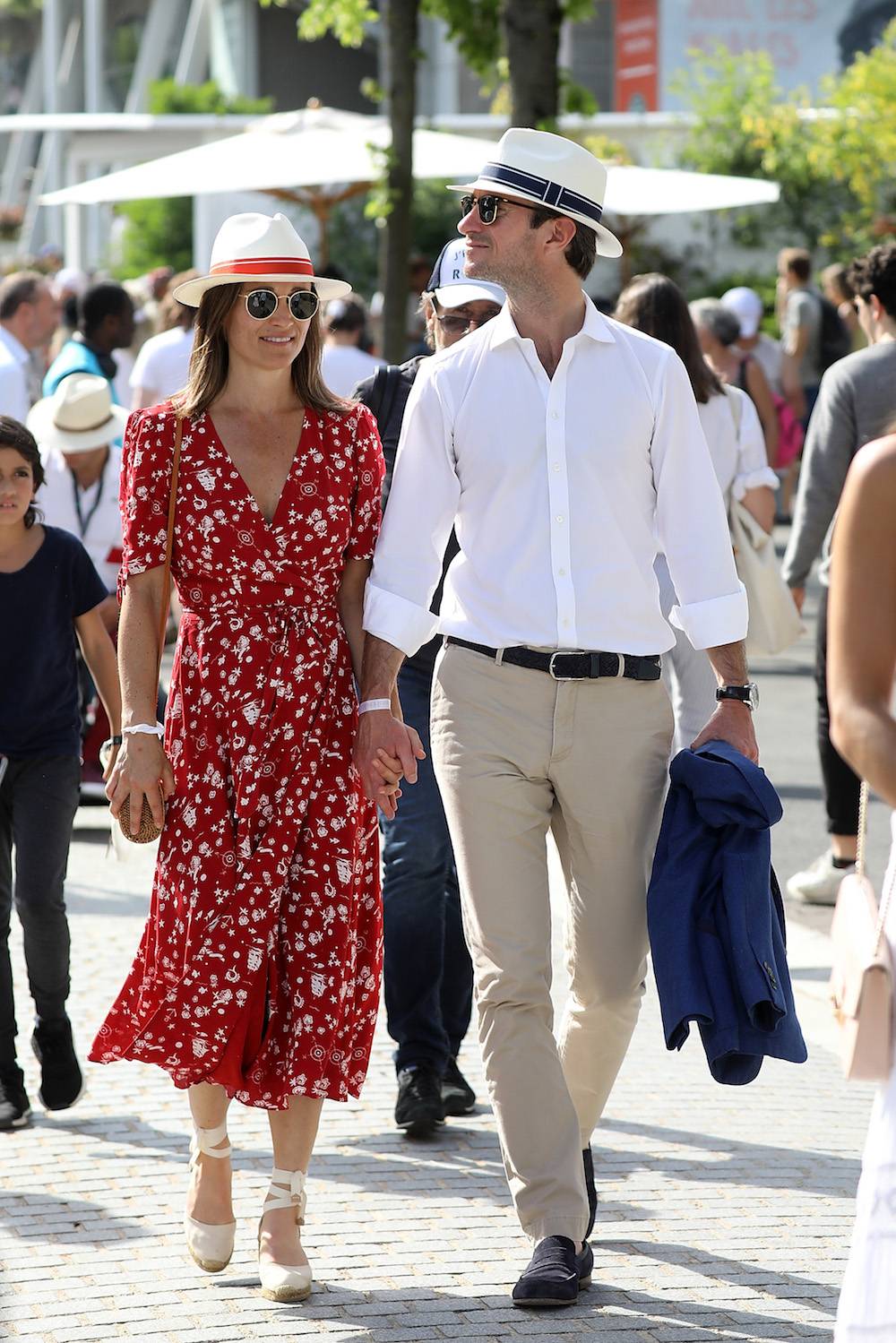 Pippa z mężem, Jamesem (Fot. Getty Images)