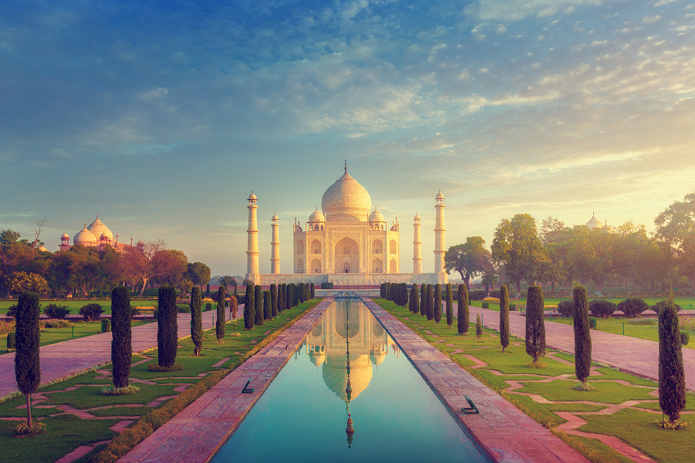 Tadź Mahal o poranku (Fot. Peter Zelei Images, Getty Images)