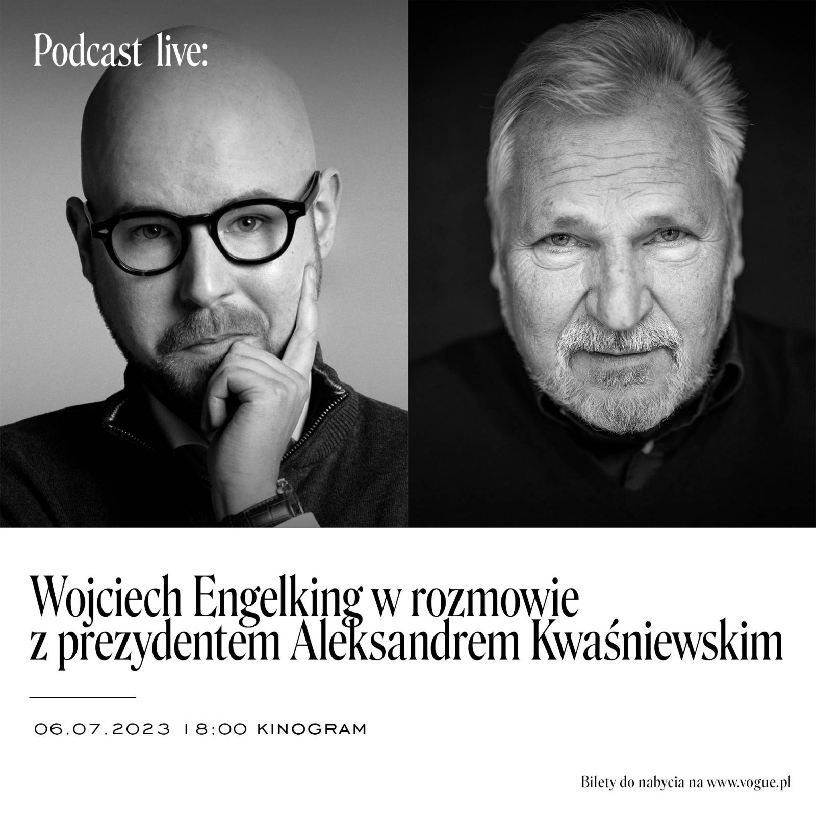 Podcast „Czas odzyskany”: Wojciech Engelking i Aleksander Kwaśniewski