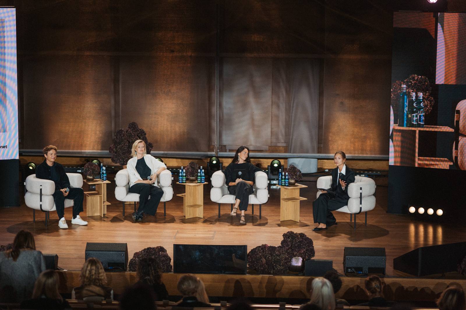 Konferencja BFES 2023: Matteo Ward, Ann Runnel, Liz Ricketts, Zuzanna Krzątała (Fot. Marcin Kontraktewicz)