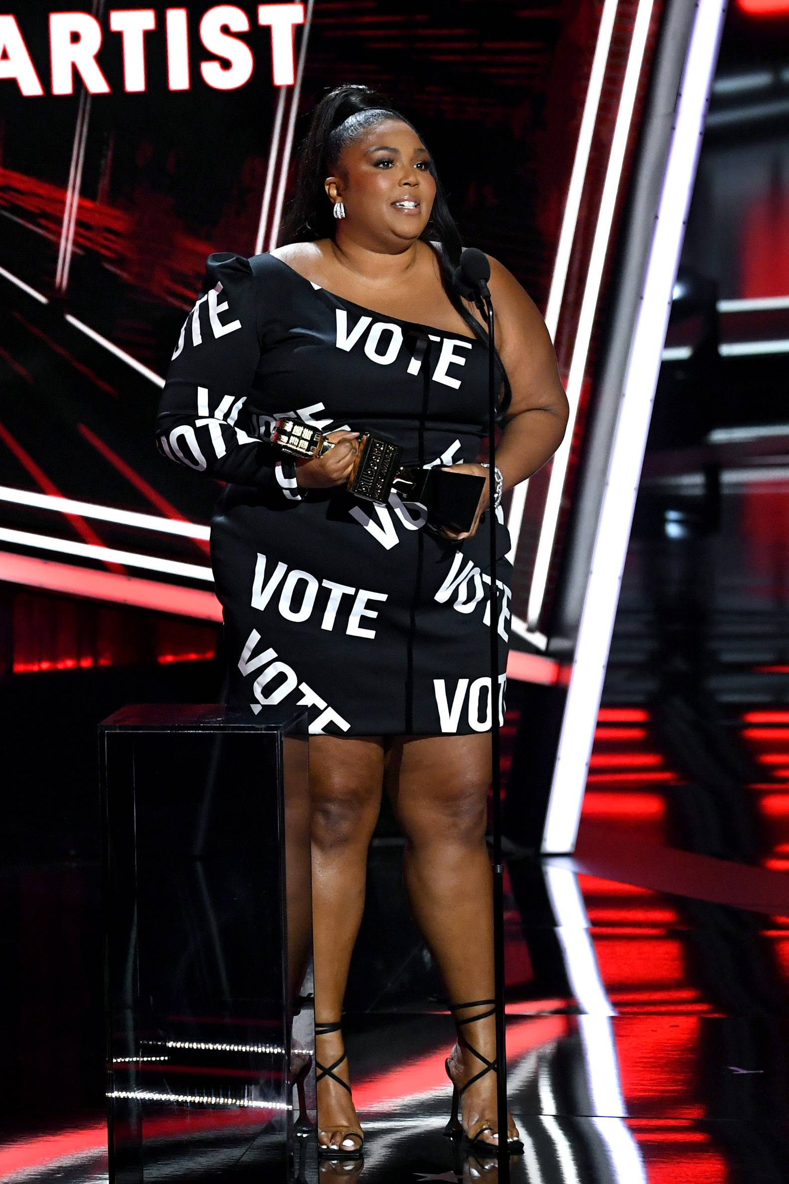 Lizzo na gali Billboard Music Awards (Fot. Kevin Winter/Getty Images)