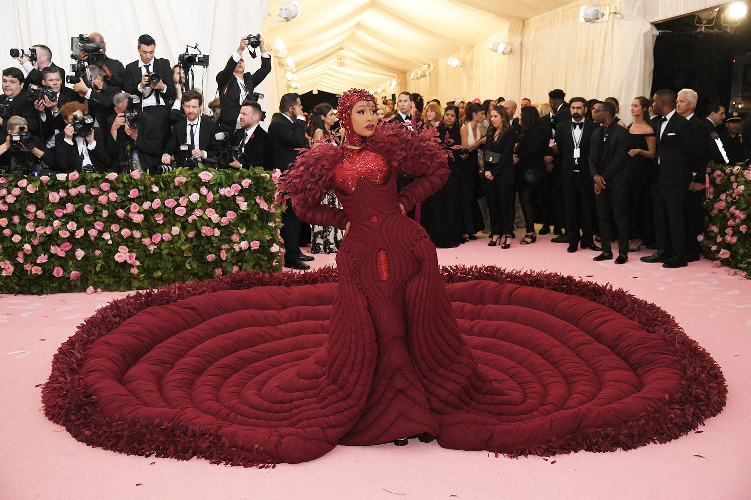 Cardi B podczas MET Gali 2019 (Fot. Getty Images)
