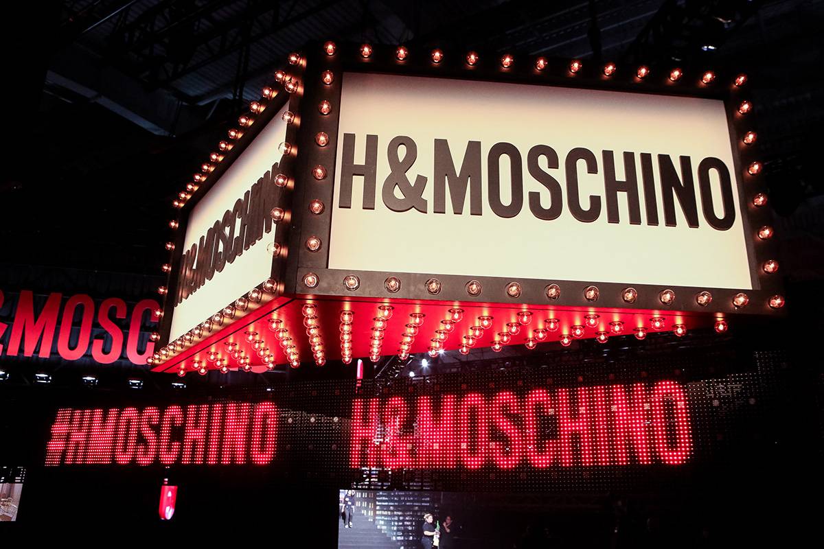 Scenografia pokazu Moschino [tv] H&M w Nowym Jorku (Fot. Materiały prasowe H&M)