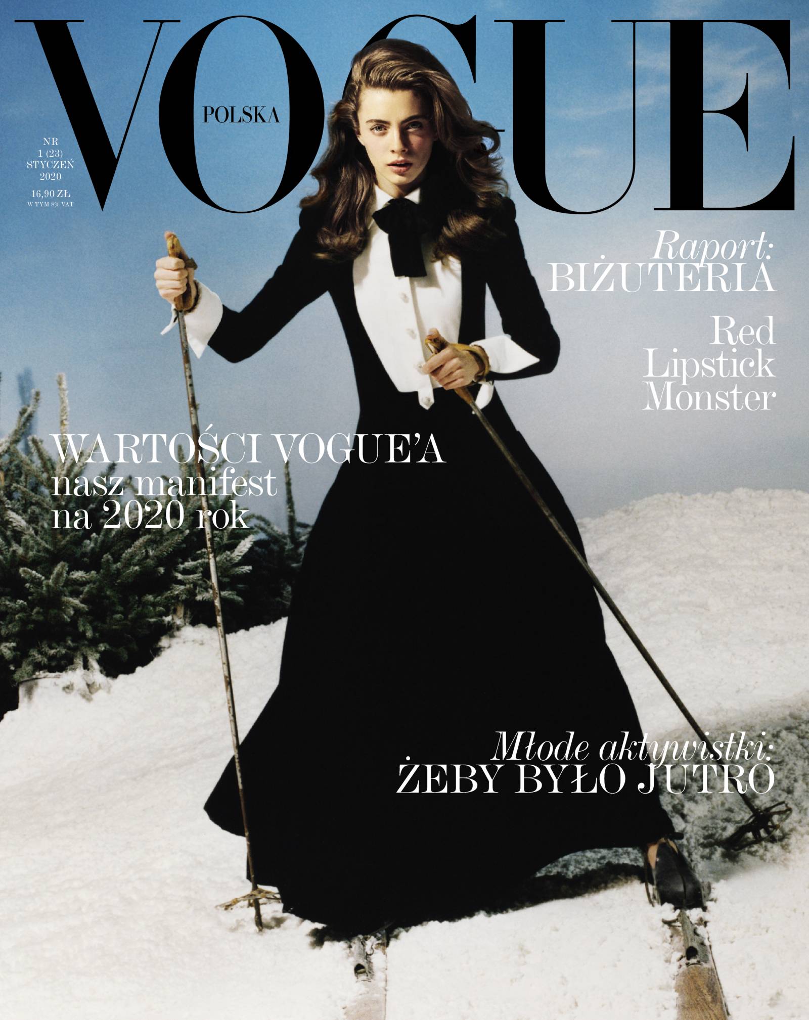 Styczniowe wydanie Vogue Polska (Fot. Materiały prasowe)