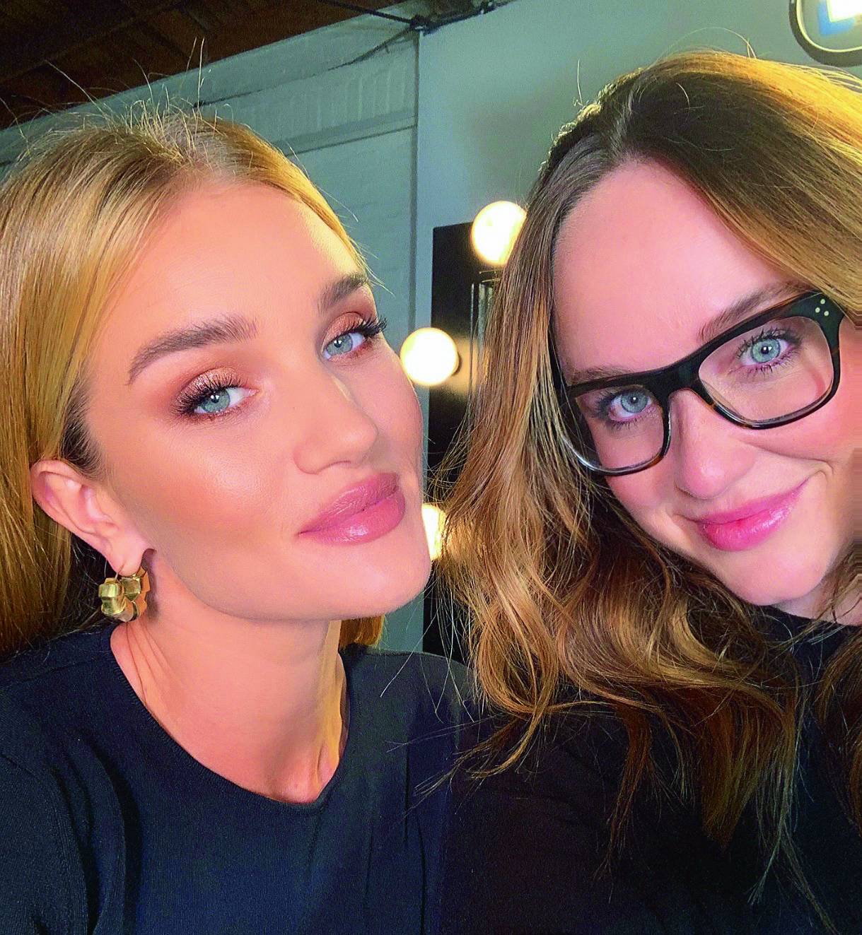 Kelsey Deenihan-Fisher z Rosie Huntington Whiteley / Fot. archiwum prywatne