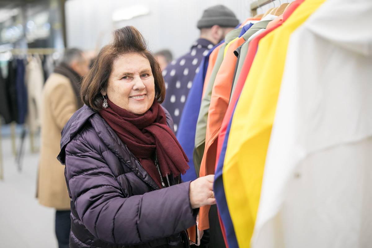 Suzy Menkes podczas Guest National Portugal