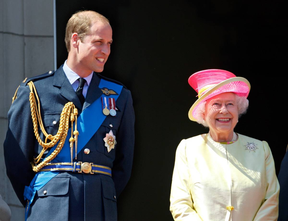 Z królową Elżbietą II (fot. Getty Images)