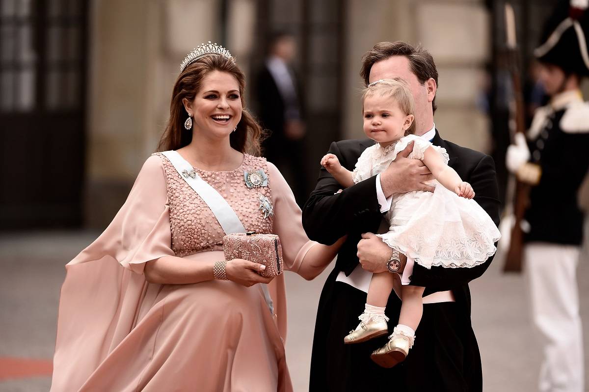 Z mężem i córką /(Fot. Ian Gavan, Getty Images)