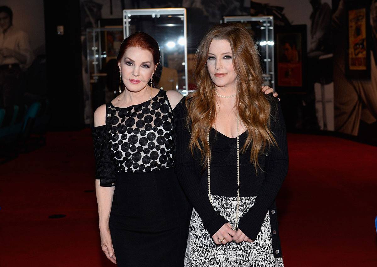 Priscilla i Lisa Marie Presley (Fot. Getty Images)