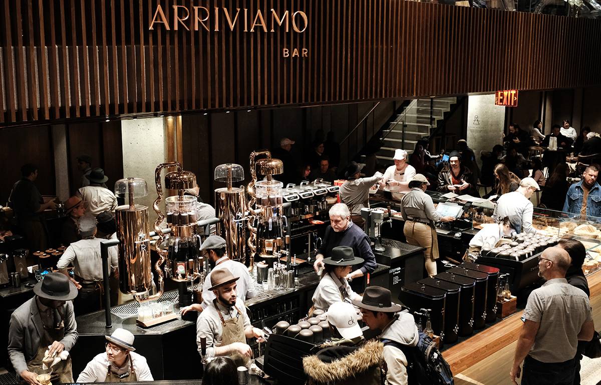 StarbucksReserve Roastery na Manhattanie