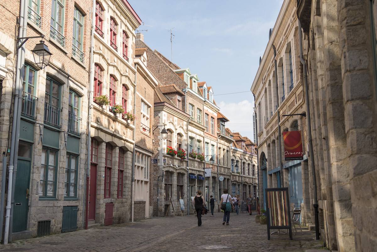 Ulice starego miasta w Lille (Fot. Getty Images)