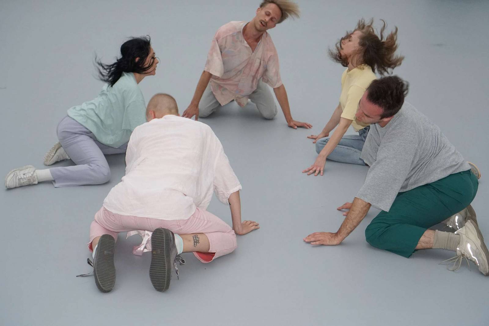 Agnieszka Kryst, Topologia pożądania, performans (Fot. Milena Liebe)