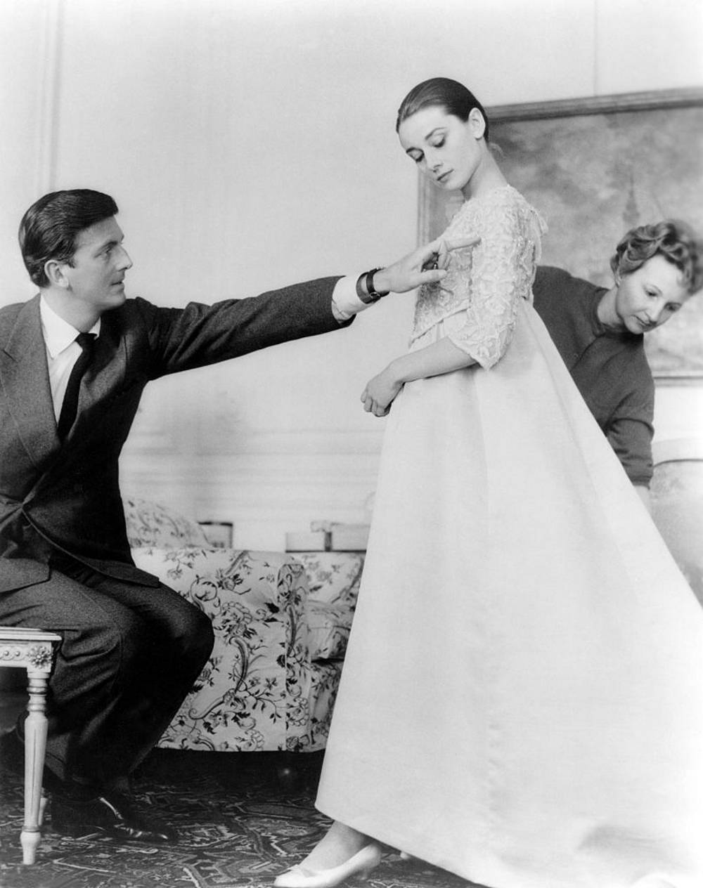 Audrey Hepburn i Hubert de Givenchy (Fot, Sunset Boulevard/Corbis via Getty Images)