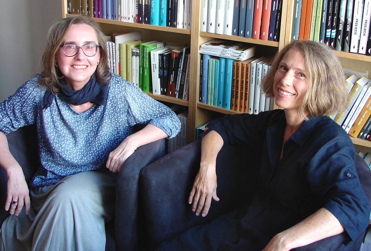 Agnieszka Rybak i Anna Smółka (Fot. Dominik Różański)