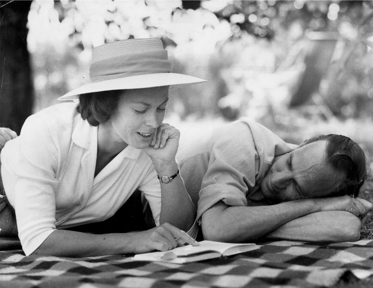 Ingmar Bergman z żoną Käbi Laretei (Fot. Materiały prasowe wydawnictwa Albatros)