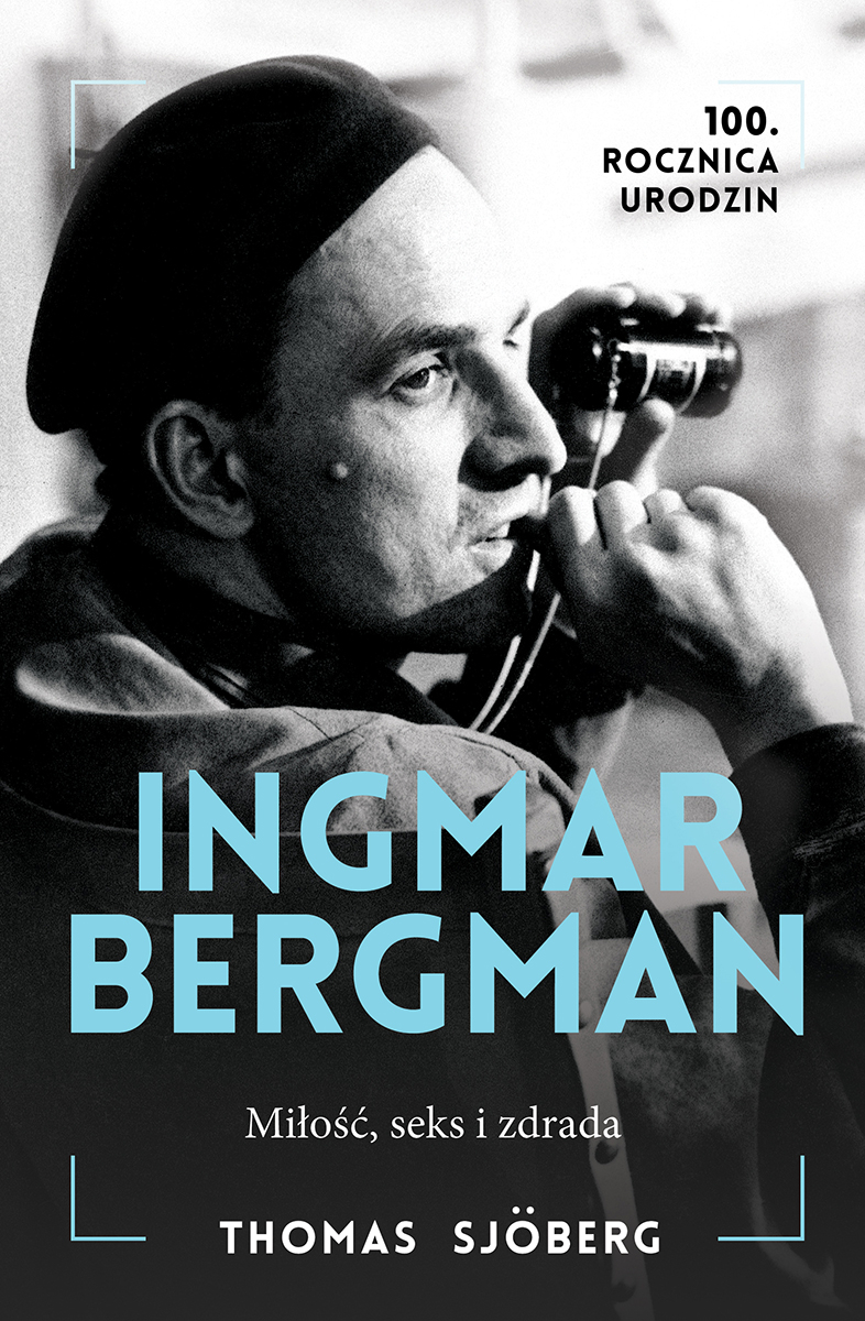 Okładka książki Ingmar Bergman. Miłość, seks i zdrada (Fot. Materiały prasowe wydawnictwa Albatros)