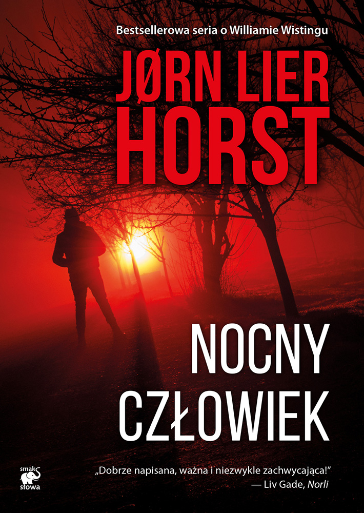 Okładka książki Jorna Liear Horsta „Nocny człowiek” (Fot. Materiały prasowe)