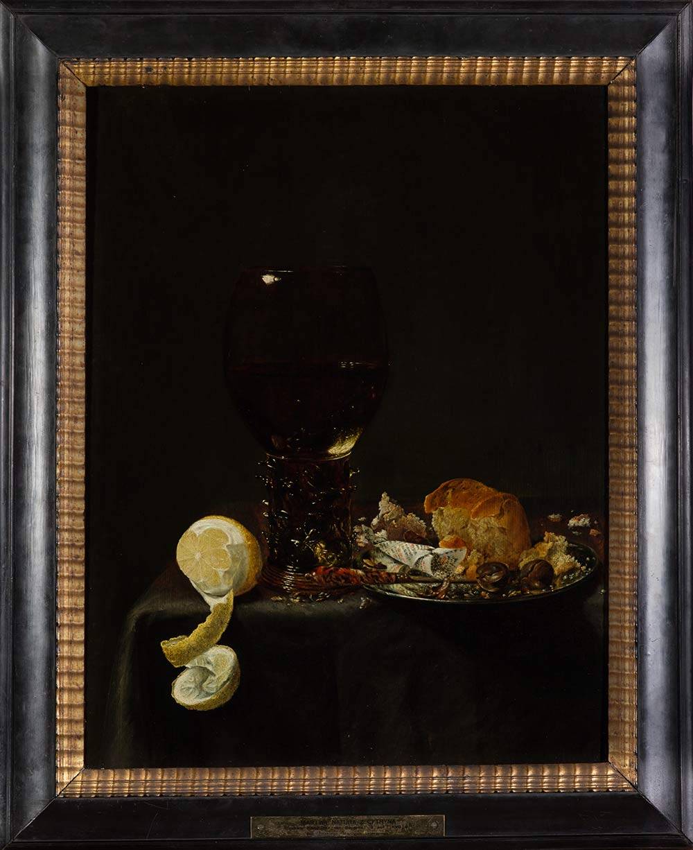 Jan van de Velde III, „Martwa natura z roemerem, cytryną i tacą z chlebem” (Fot. Materiały prasowe)