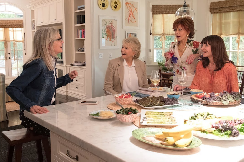 Diane Keaton, Candice Bergen, Jane Fonda i Mary Steenburgen w „Pozycji obowiązkowej” (Fot. materiały prasowe) 