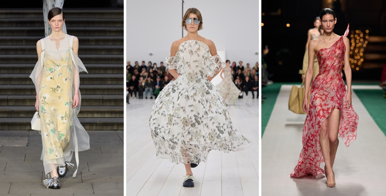 Erdem, Loewe, Victoria Beckham / Fot. Spotlight. Launchmetrics
